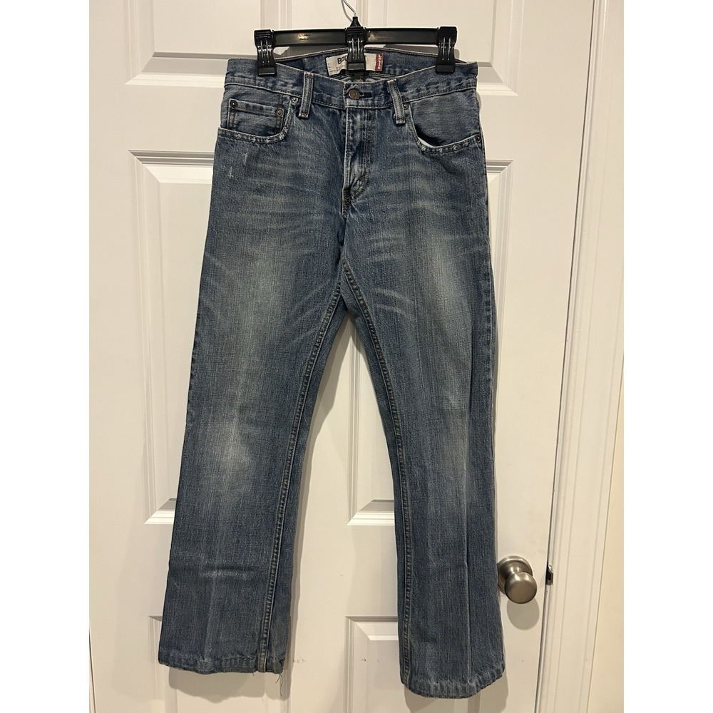 VTG Levi's 527 Slim Bootcut Men's Jeans 28x32 Faded Blue Denim Low Rise Y2K EUC